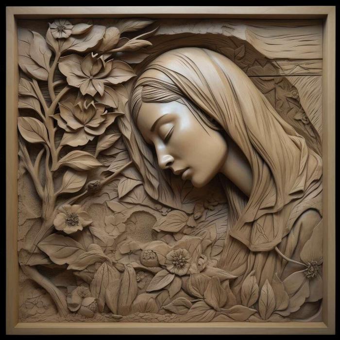 نموذج ثلاثي الأبعاد لآلة CNC 3D Art 